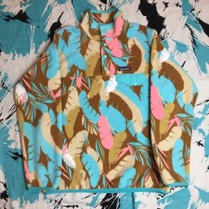 Patagonia colorful Synchilla Fleece Sweater size M women’s